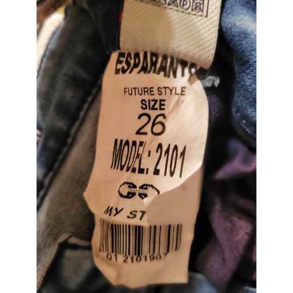 Esparanto Sequined Skinny Jeans - Picture 8 of 10